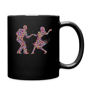 Couple Danse Danse Couple Cadeau Couple - Mug uni - noir - Droite