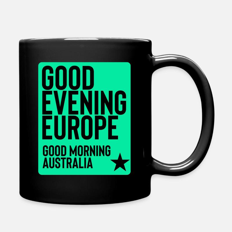 Eurovision - Full Colour Mug - black