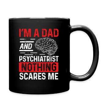 Pschiatrist Psychiatry School Graduation Party - Full Colour Mug - black - Right