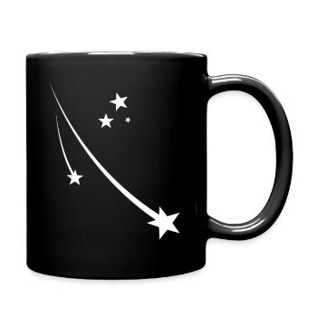 Stars - Full Colour Mug - black - Right