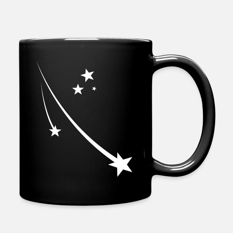 Étoiles - Mug uni - noir