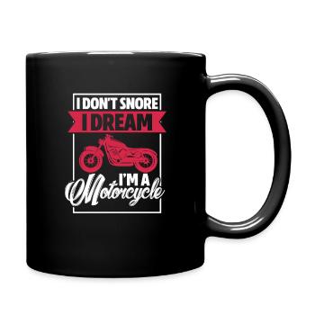 Biker - Full Colour Mug - black - Right