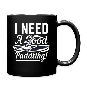 Kayak Kayak Canoë Kayakiste Kayakiste Kayakiste - Mug uni - noir - Droite