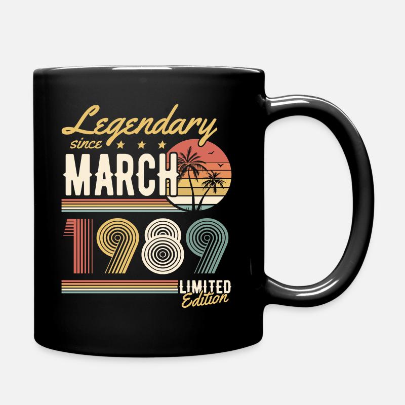 Legendary Since March 1989 Limited Edition - Tasse einfarbig - Schwarz