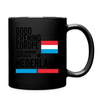 eurovision Song contest - Full Colour Mug - black - Right