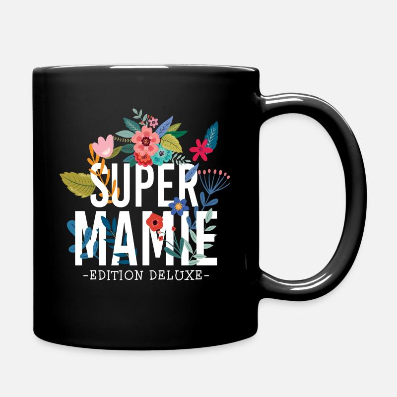 Super Mamie Annonce de Grossesse, - Mug uni - noir