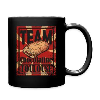 Chocolatine Révolutionnaire Toulouse - Mug uni - noir - Droite
