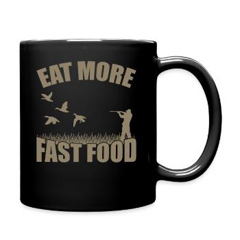 Hunter Forester Deer Hunting Game Hunting Gifts - Full Colour Mug - black - Right
