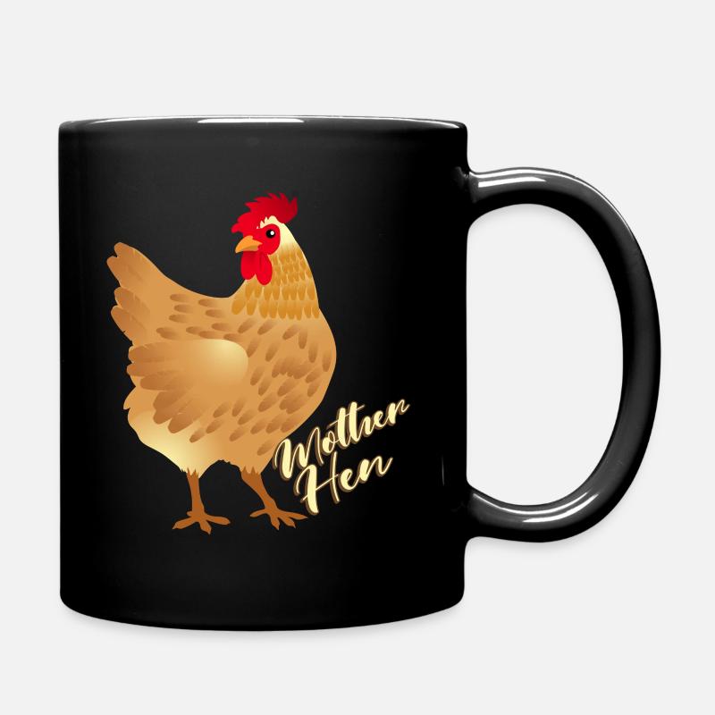 Mère Poule - Mug uni - noir
