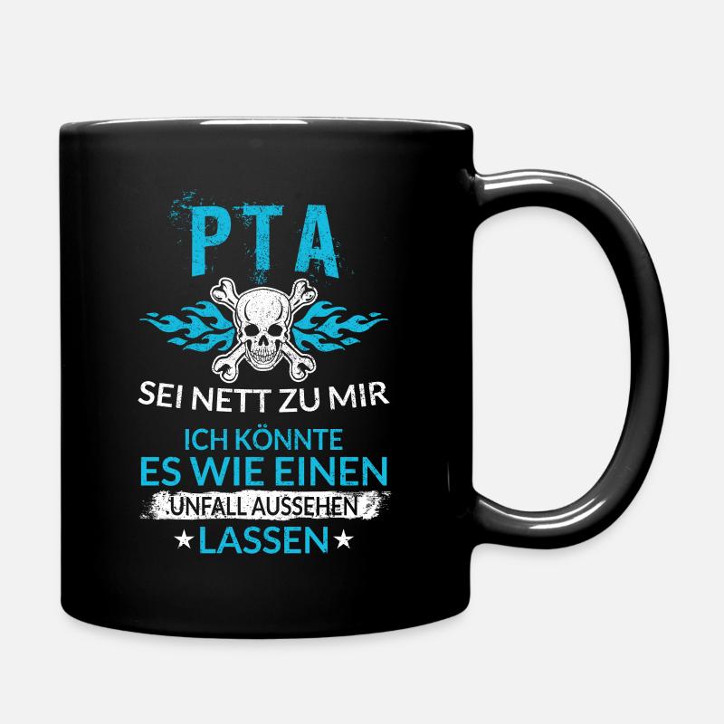 Lustiger PTA Pharmazie Unfall Aussehen Lassen - Tasse einfarbig - Schwarz