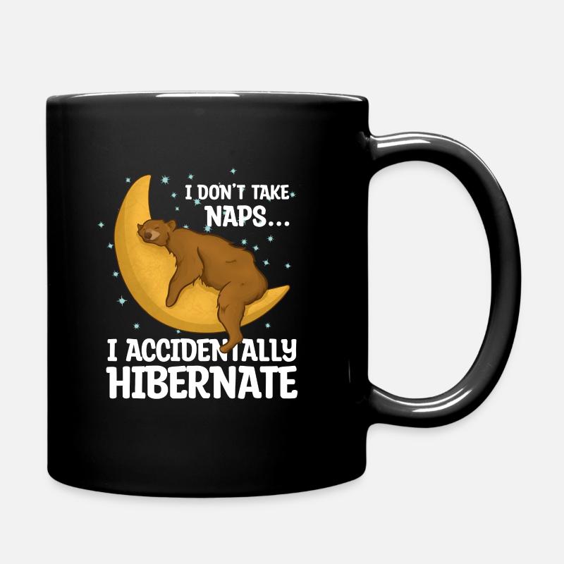 Bär - Tasse einfarbig - Schwarz