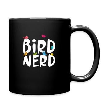Ornithologie - Mug uni - noir - Droite