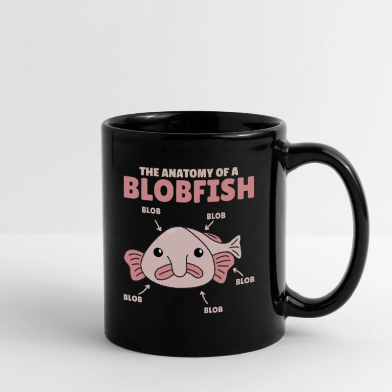 Blobfish Explication Anatomie d’un Blobfish Mug uni