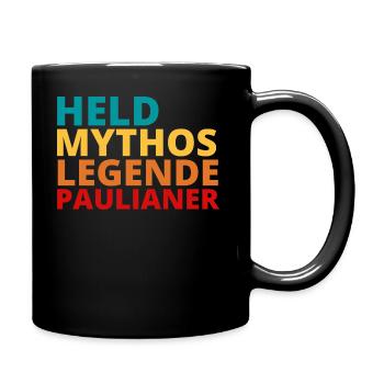St pauli. St pauli Fan. Paulianer Hamburger fan - Tasse einfarbig - Schwarz - Rechts