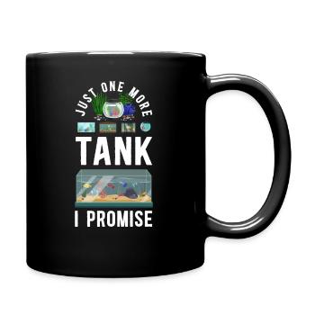 Saltwater Aquarium Just One More - Full Colour Mug - black - Right