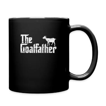 Goat - Full Colour Mug - black - Right