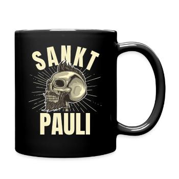 St pauli. St pauli Fan. Paulianer Hamburger fan - Tasse einfarbig - Schwarz - Rechts