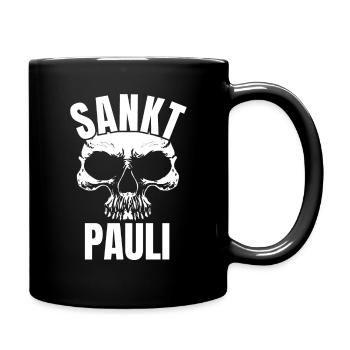 St pauli. St pauli Fan. Paulianer Hamburger fan - Tasse einfarbig - Schwarz - Rechts