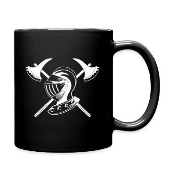 Knights of the Middle Ages - Full Colour Mug - black - Right