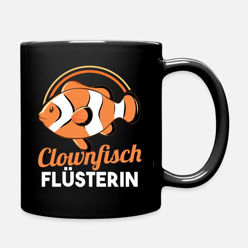 Clownfisch - Tasse einfarbig - Schwarz