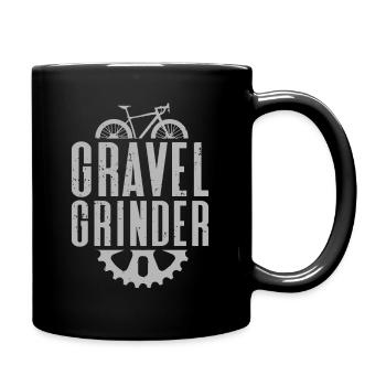 GRAVEL GRINDER Gavel Bike - Tasse einfarbig - Schwarz - Rechts