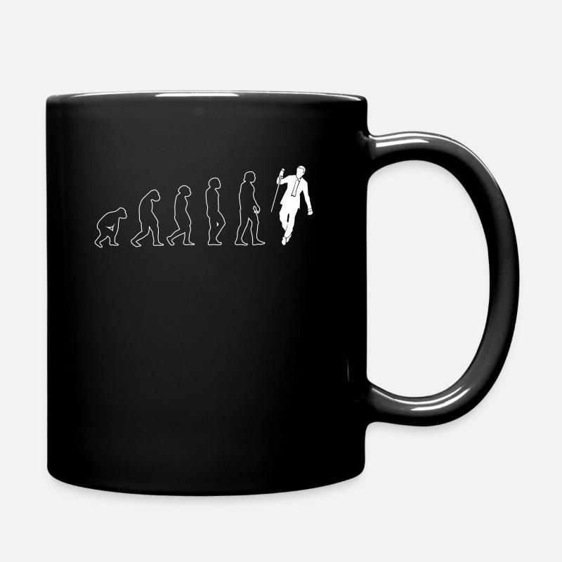 Evolution Stepptanz Tap Dance - Tasse einfarbig - Schwarz