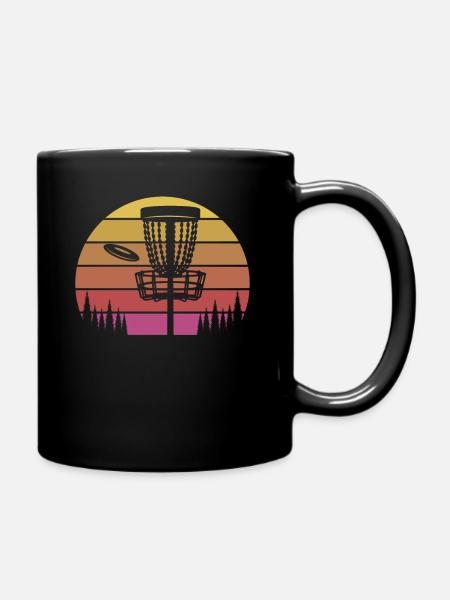 Funny Disc Golfer Disc Golfer Gift - Full Colour Mug - black