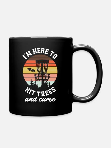 Drôle de Disc Golfer Disc Golfer Cadeau - Mug uni - noir