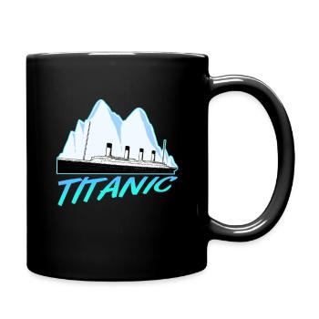 Titanic Vintage Navire de croisière RMS Titanic - Mug uni - noir - Droite
