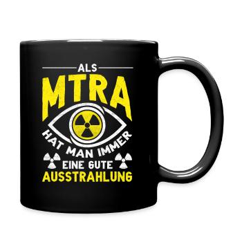 MTRA Medizinisch-Technischer Radiologie Mta - Tasse einfarbig - Schwarz - Rechts