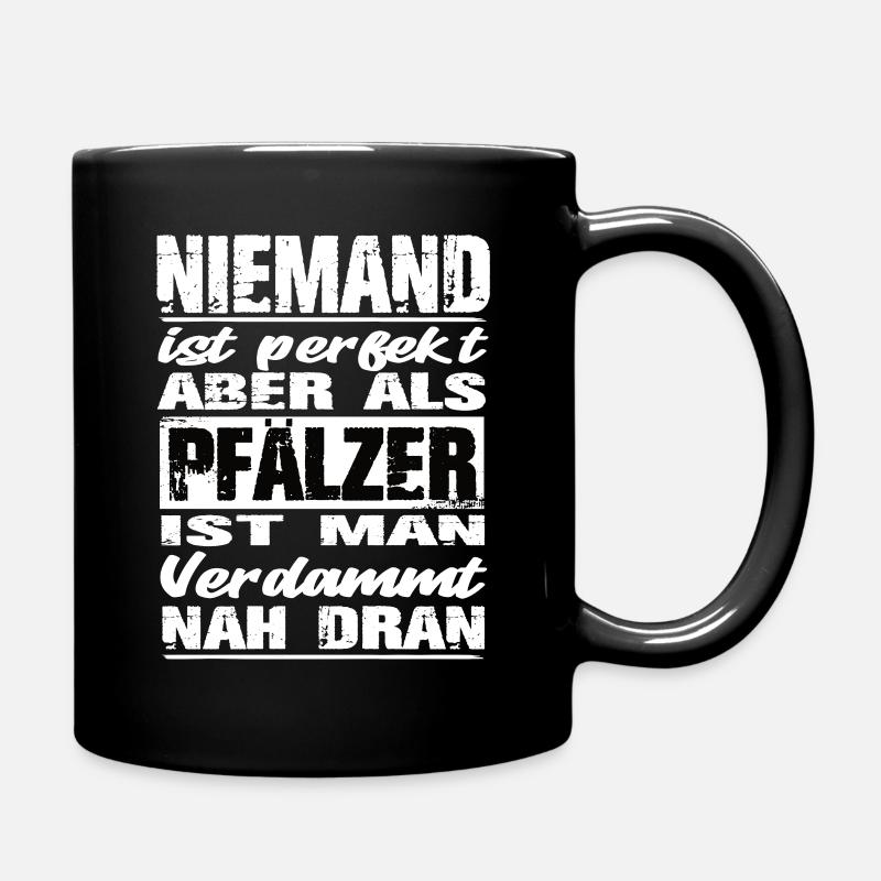 Pfälzer - Tasse einfarbig - Schwarz