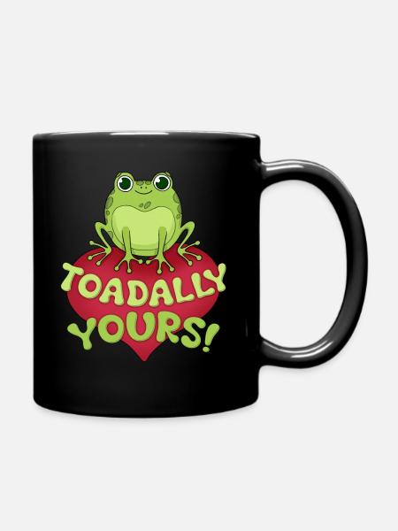Grenouille - Mug uni - noir