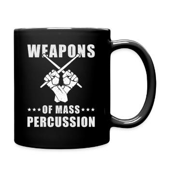 Cadeau de batteur batteur - Mug uni - noir - Droite