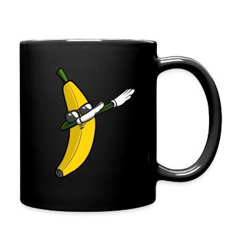 Banane Dabbing Dab Danse - Mug uni - noir - Droite