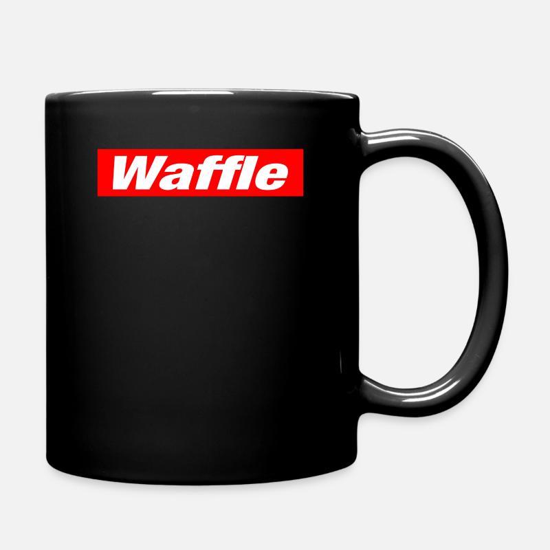 Waffle Factory - Tasse einfarbig - Schwarz