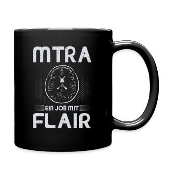 MTRA Medizinisch-Technischer Radiologie Mta - Tasse einfarbig - Schwarz - Rechts