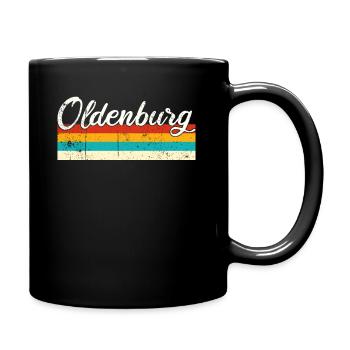 Oldenburg Retro Vintage - Full Colour Mug - black - Right