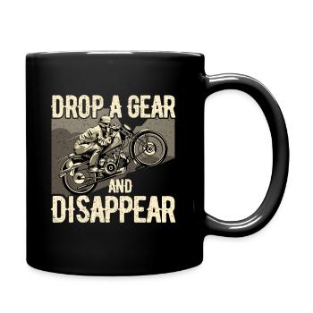 Motorcyclist - Full Colour Mug - black - Right