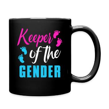 Keeper Of The Gender - Full Colour Mug - black - Right