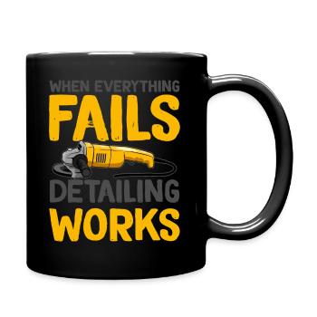 Fail Car Detailer - Full Colour Mug - black - Right