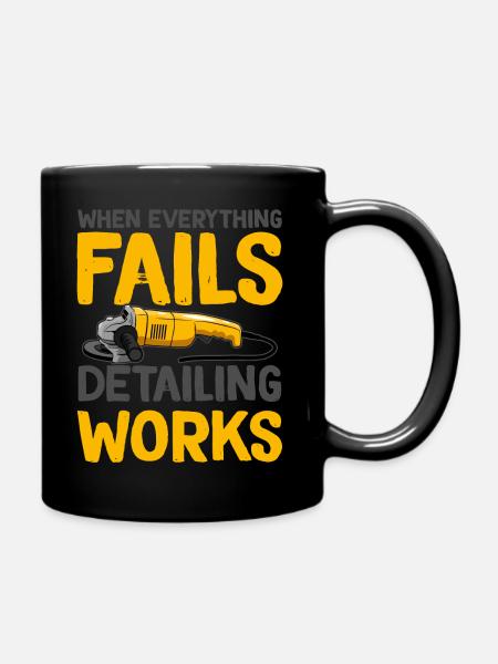 Fail Car Detailer - Tasse einfarbig - Schwarz