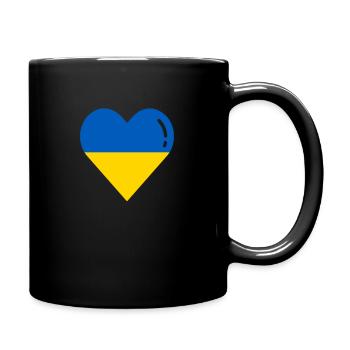 Ukraine Flag Kiev - Full Colour Mug - black - Right