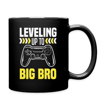 I'm going to be a big brother gamer gaming - Full Colour Mug - black - Right