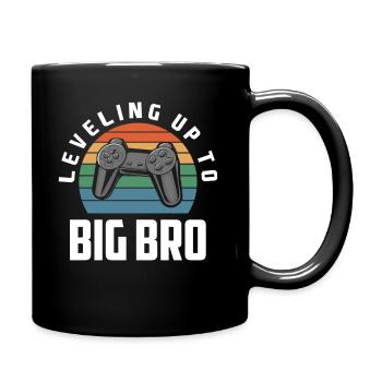 I'm going to be a big brother gamer gaming - Full Colour Mug - black - Right