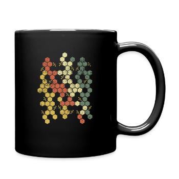Apiculteur Apiculteur Ruche Ruche Abeilles - Mug uni - noir - Droite