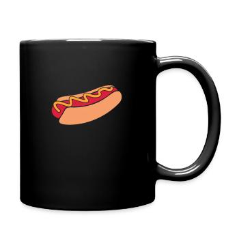 Hot dog - Full Colour Mug - black - Right