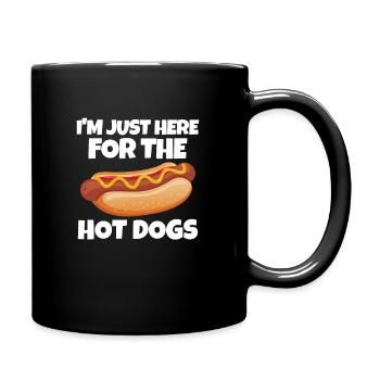 Hot dog - Full Colour Mug - black - Right