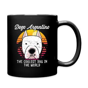 Dogo Argentino Dog Dog Owner Cadeau - Mug uni - noir - Droite