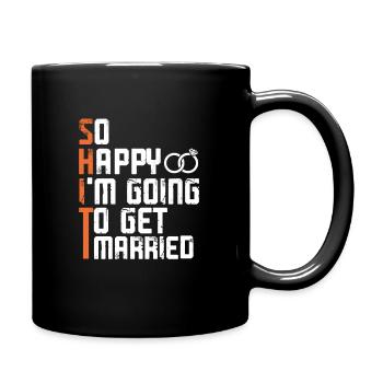 Bachelor party - Full Colour Mug - black - Right