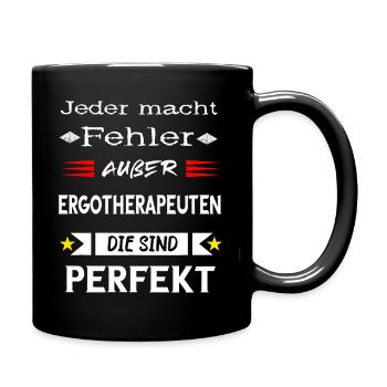 Ergotherapeuten Physios Therapeuten Ergotherapeut - Tasse einfarbig - Schwarz - Rechts